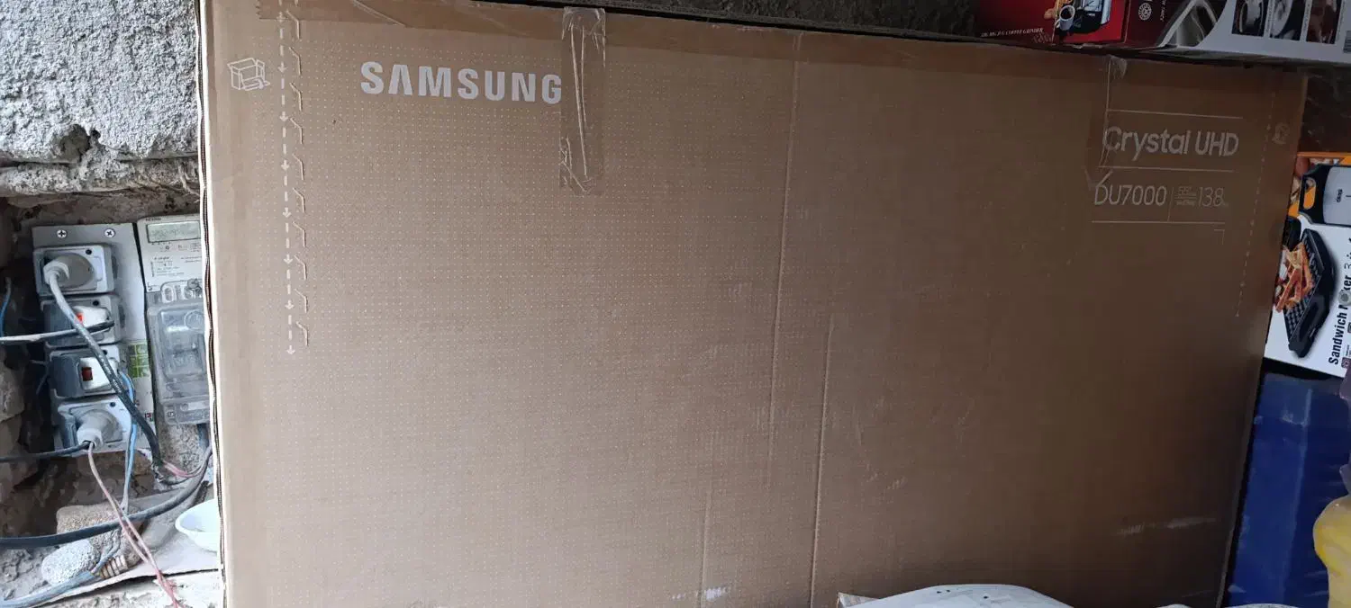 کارتن تلویزیون سامسونگ 55|ابزارآلات|زاهدان, |دیوار