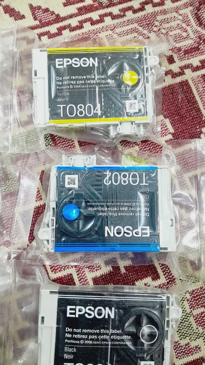 EPSON کارتریج در رنگهای مختلف|پرینتر، اسکنر، کپی، فکس|آبادان, |دیوار