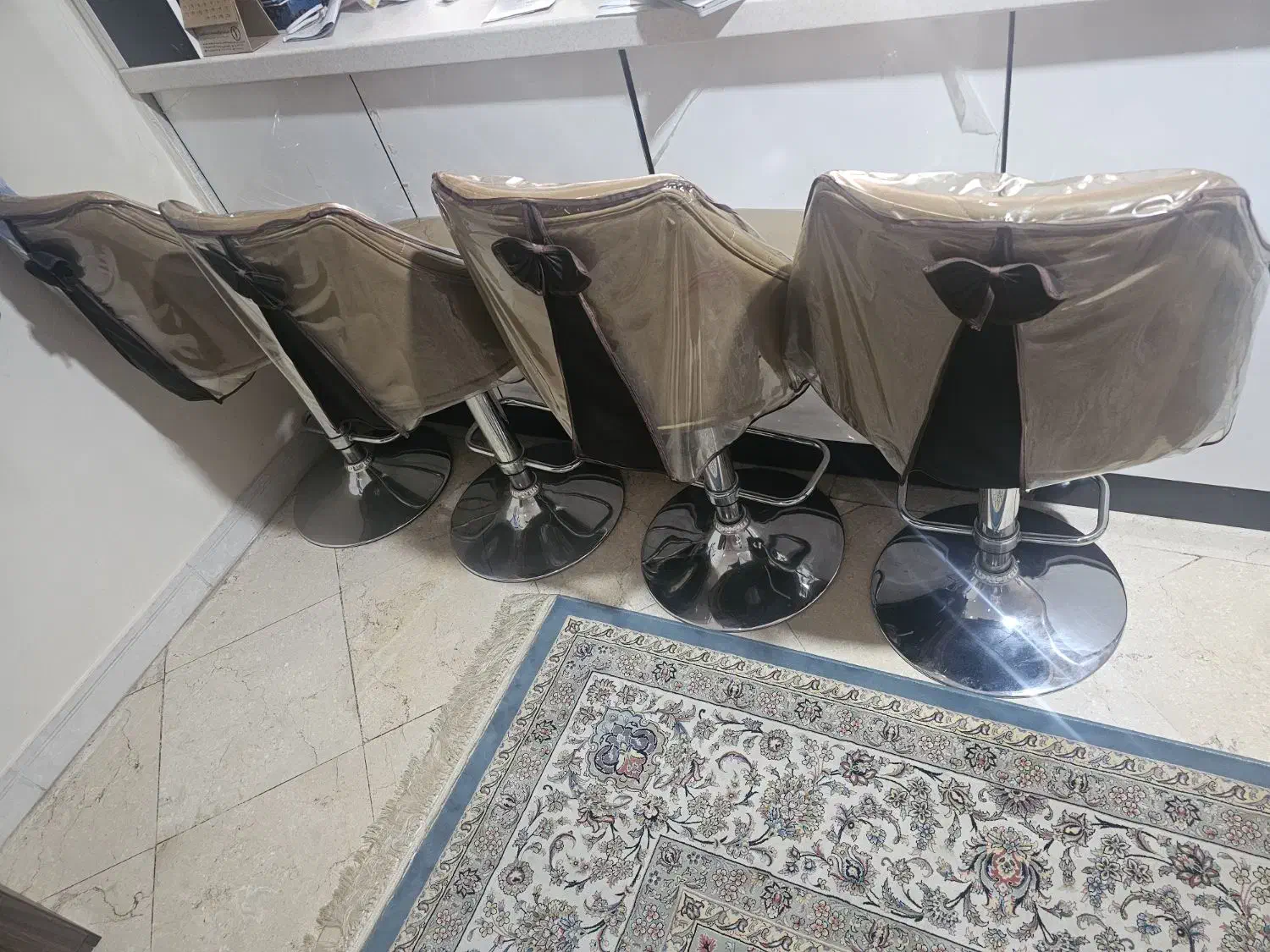 ۴ عدد صندلی کانتر و کافی شاپ|میز و صندلی غذاخوری|تهران, ارم|دیوار