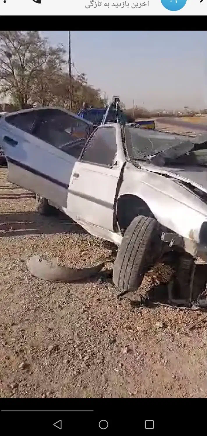 فروش پژو 405 تصادفی|خودرو سواری و وانت|محمدیه-قزوین, |دیوار