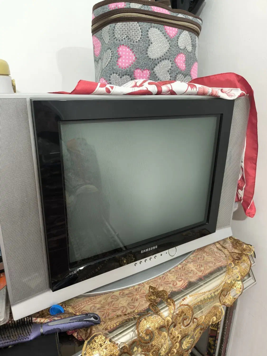 تلویزیون۲۱اینچ سامسونگ|تلویزیون و پروژکتور|خوی, |دیوار