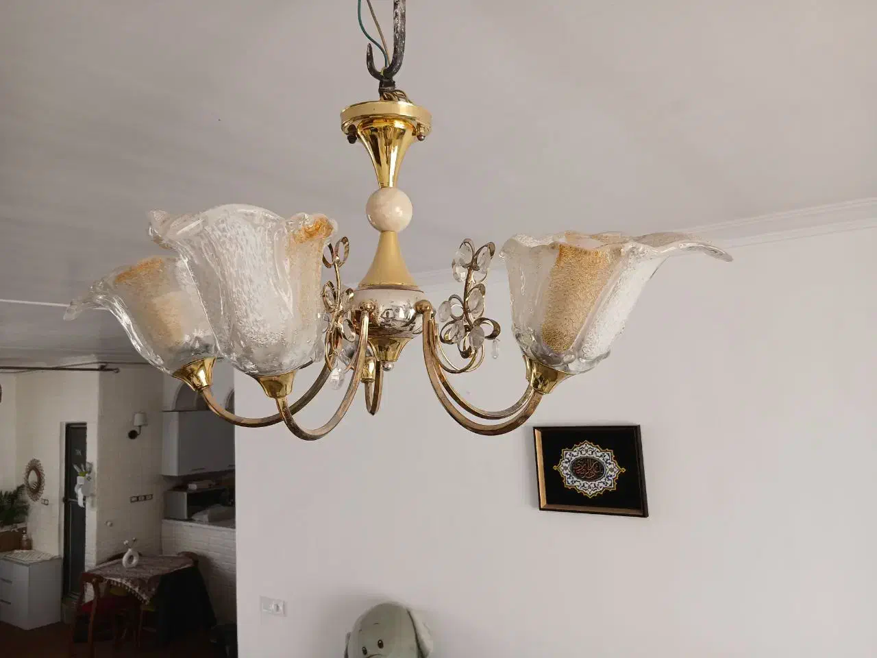 3عددلوستر|لوستر و چراغ آویز|زاهدان, |دیوار