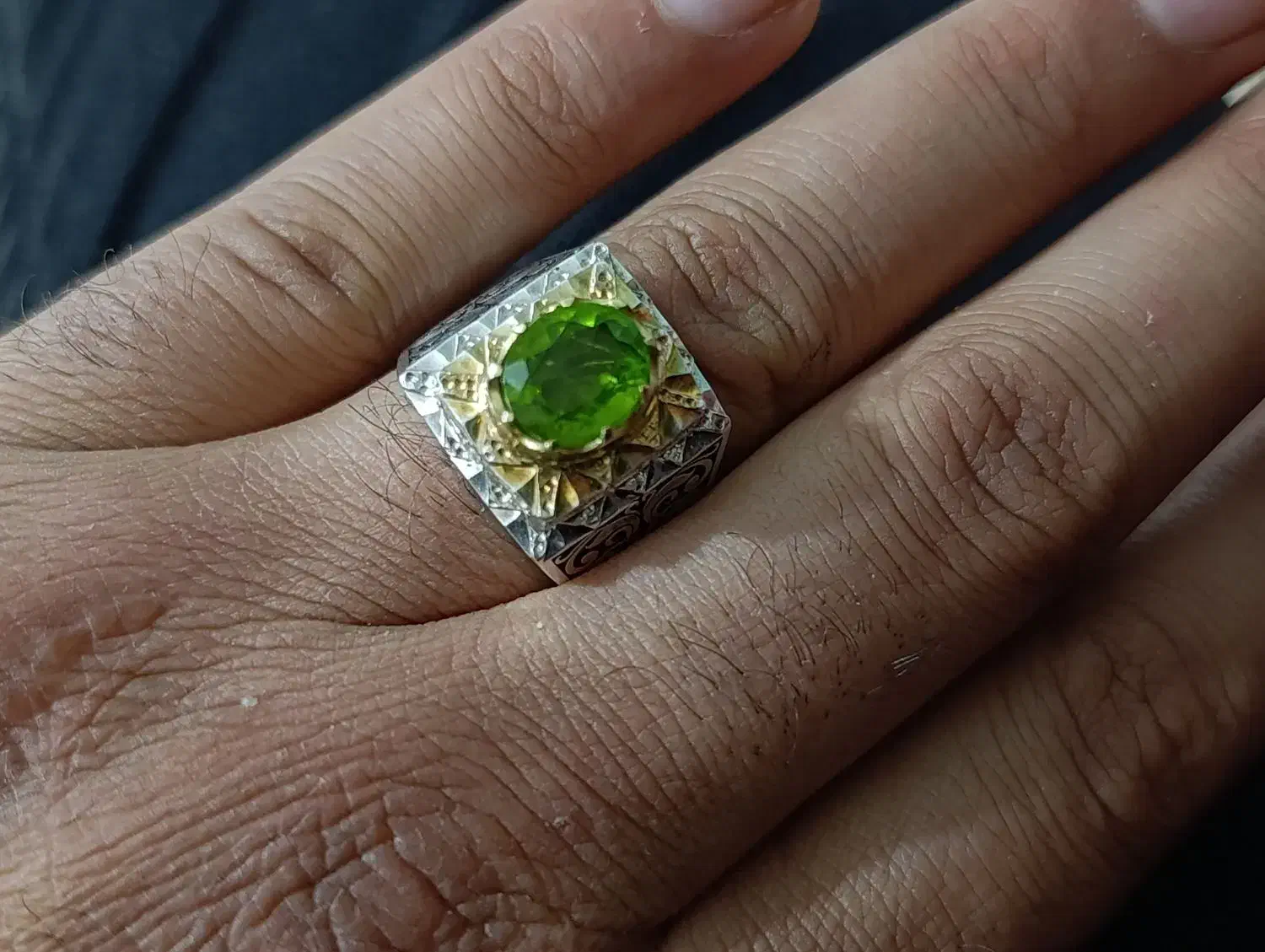 انگشتر زبرجد دست ساز|جواهرات|کرج, حصارک پایین|دیوار