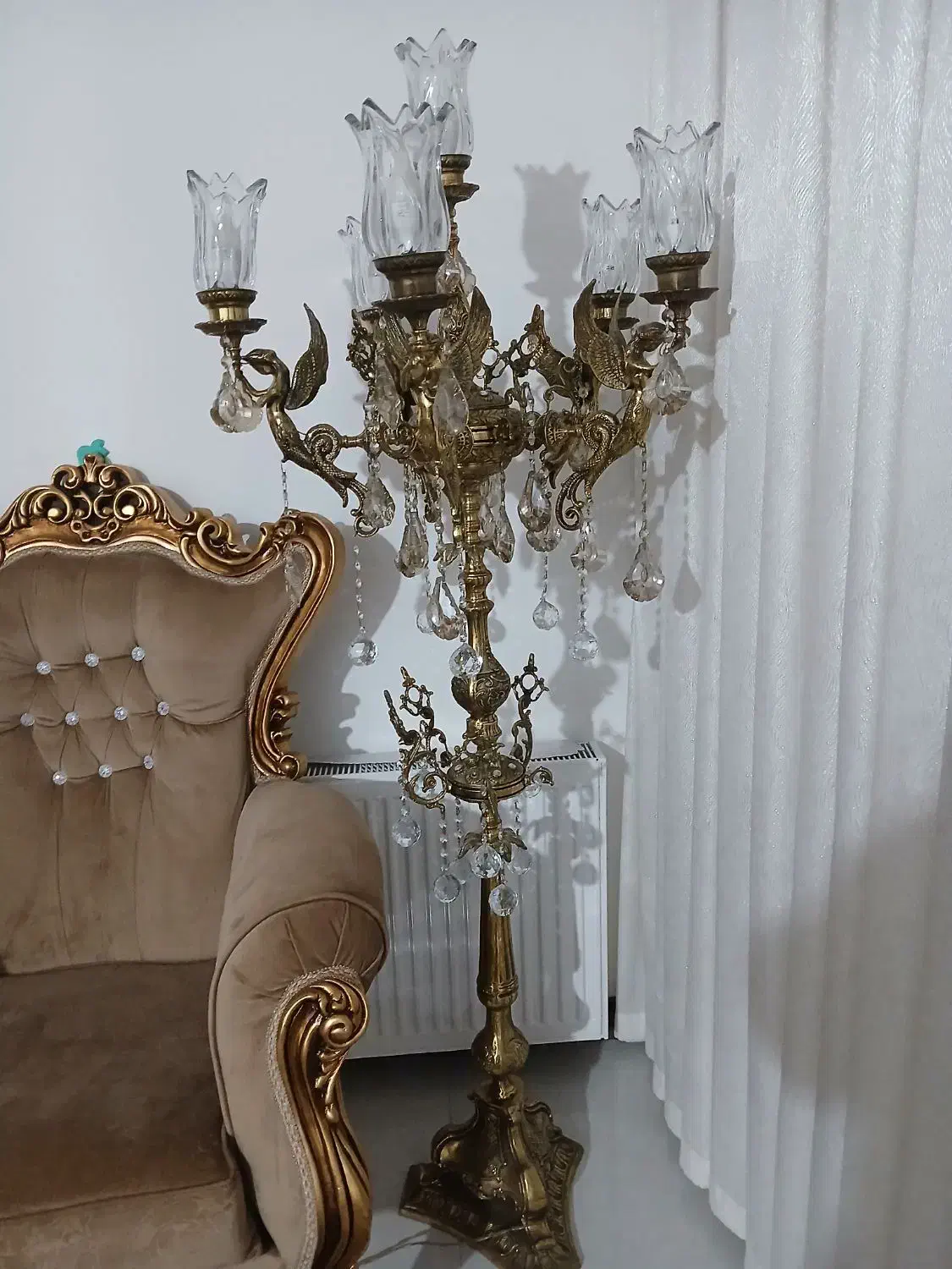 لوستر|لوستر و چراغ آویز|فردیس, قریشی|دیوار