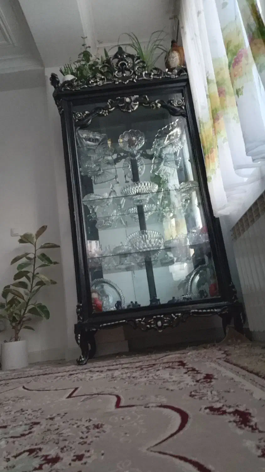 بوفه چوبی|بوفه، ویترین، کنسول|قم, پردیسان|دیوار