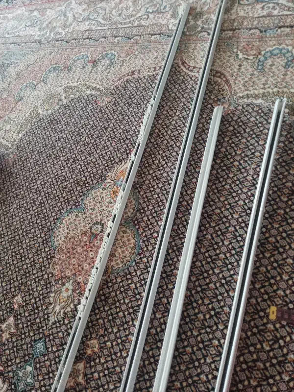 پنج عدد میله پرده|پرده، رانر، رومیزی|اردبیل, |دیوار