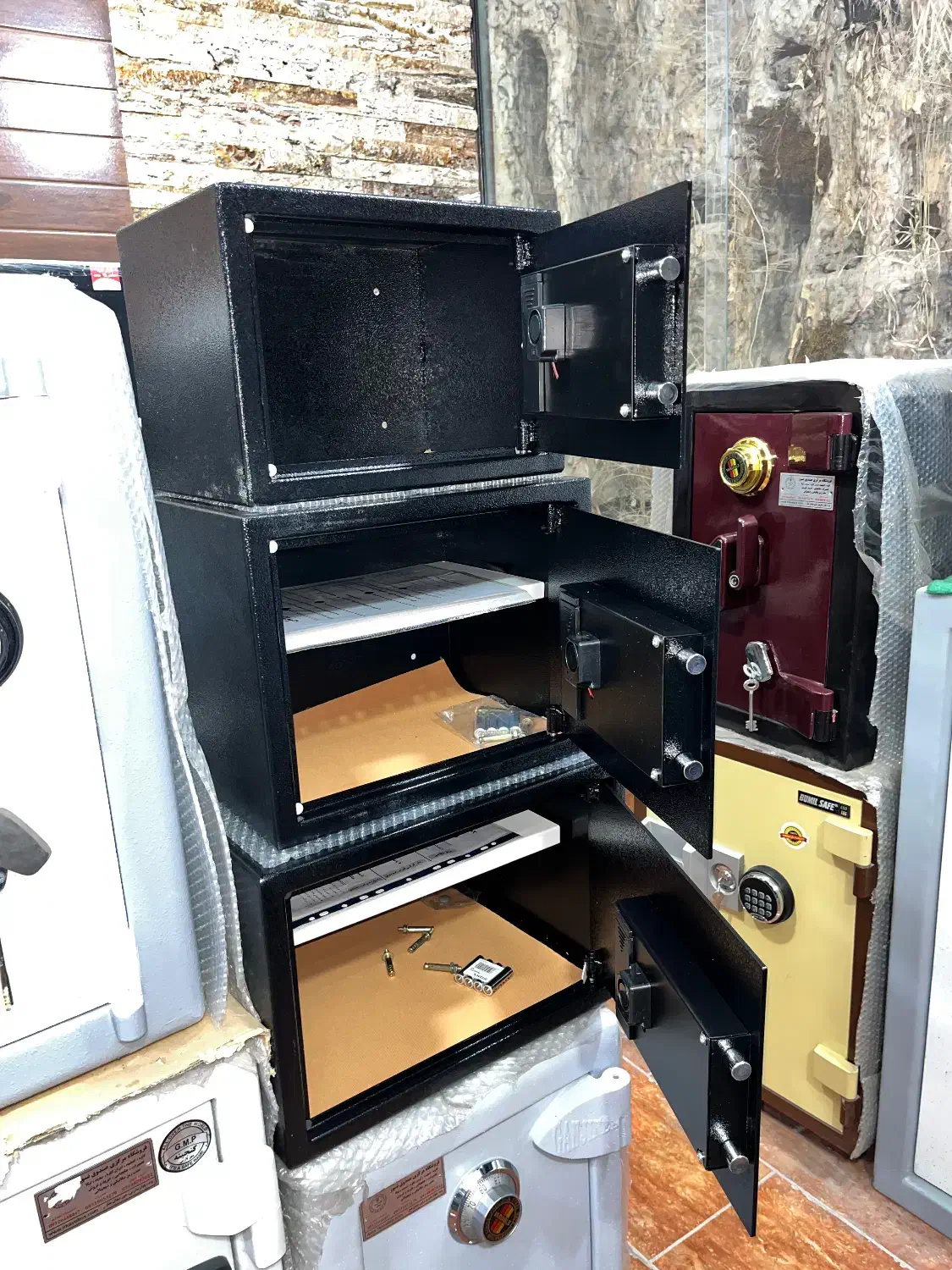 گاوصندوق سیف باکس هتلی/سبک وزن/دزدگیر|ابزارآلات|یزد, |دیوار