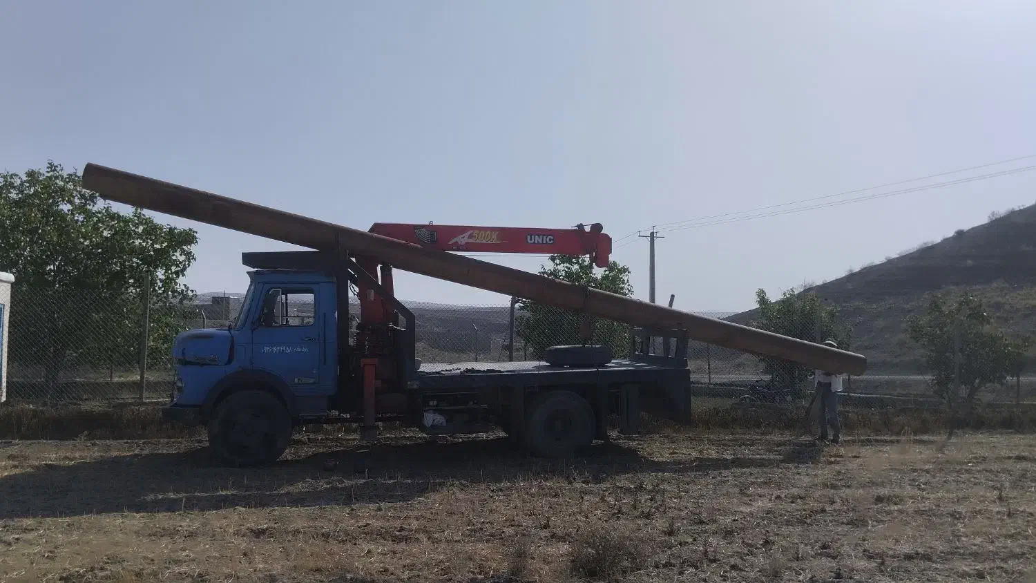 جرثقیل برادران رئوف مقدم ۹۱۱و خاور ۵ تن و ۳ تن|خدمات حمل و نقل|بجنورد, |دیوار