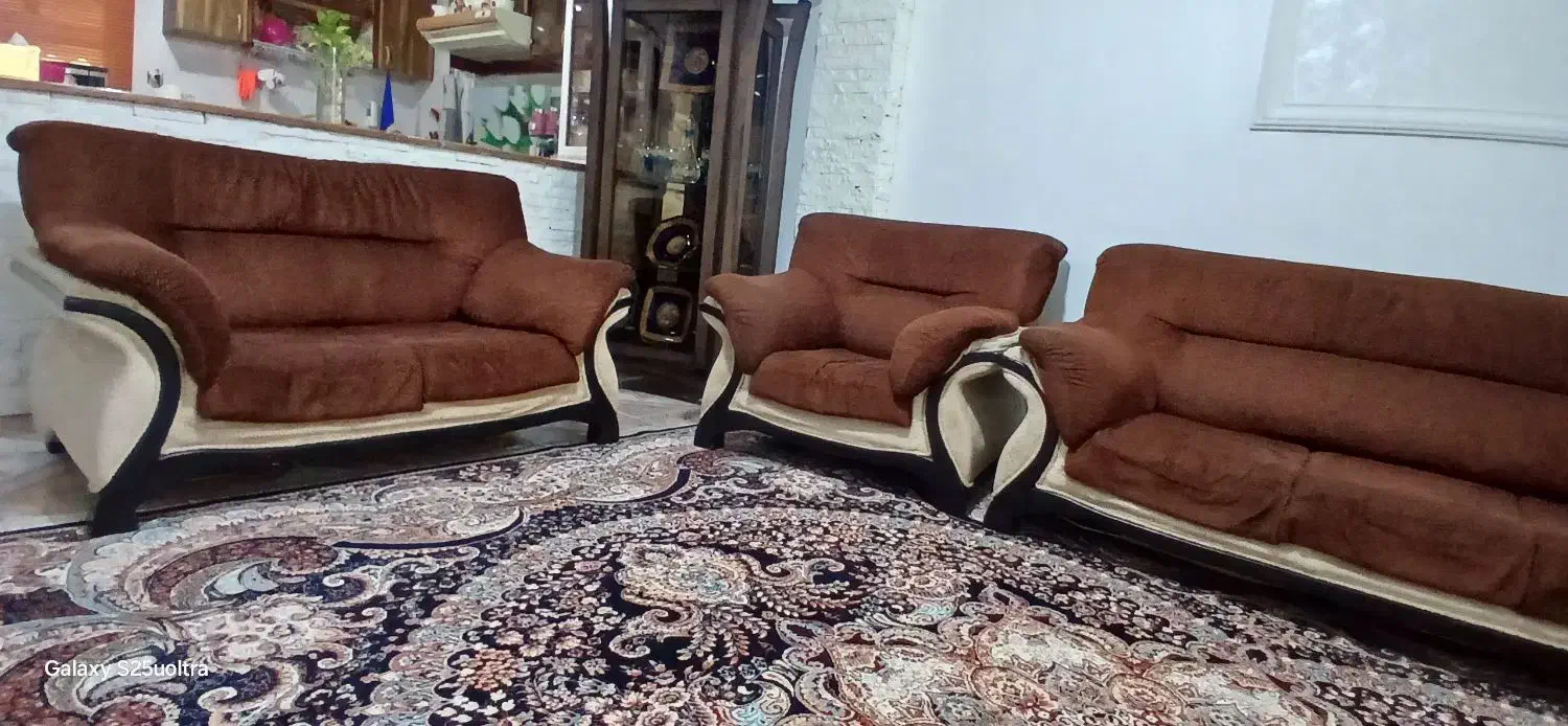 فروش مبل هفت نفره|مبلمان خانگی و میز عسلی|نکا, |دیوار