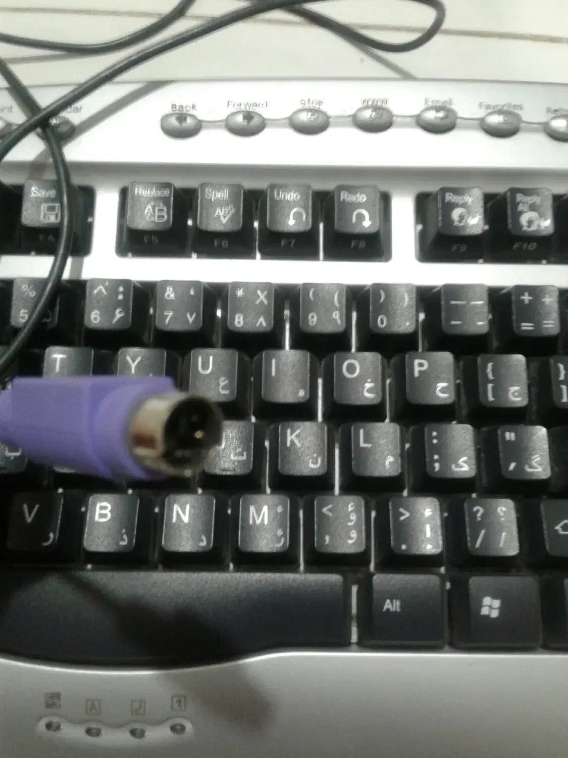 دو عدد کیبورد|قطعات و لوازم جانبی رایانه|کرمانشاه, |دیوار