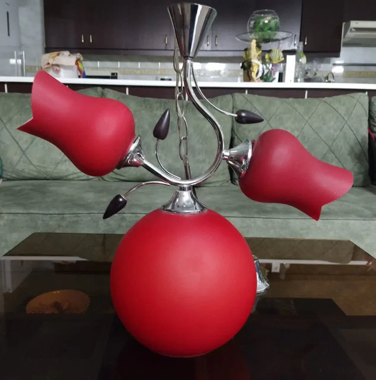 لوستر|لوستر و چراغ آویز|اصفهان, خلجا|دیوار