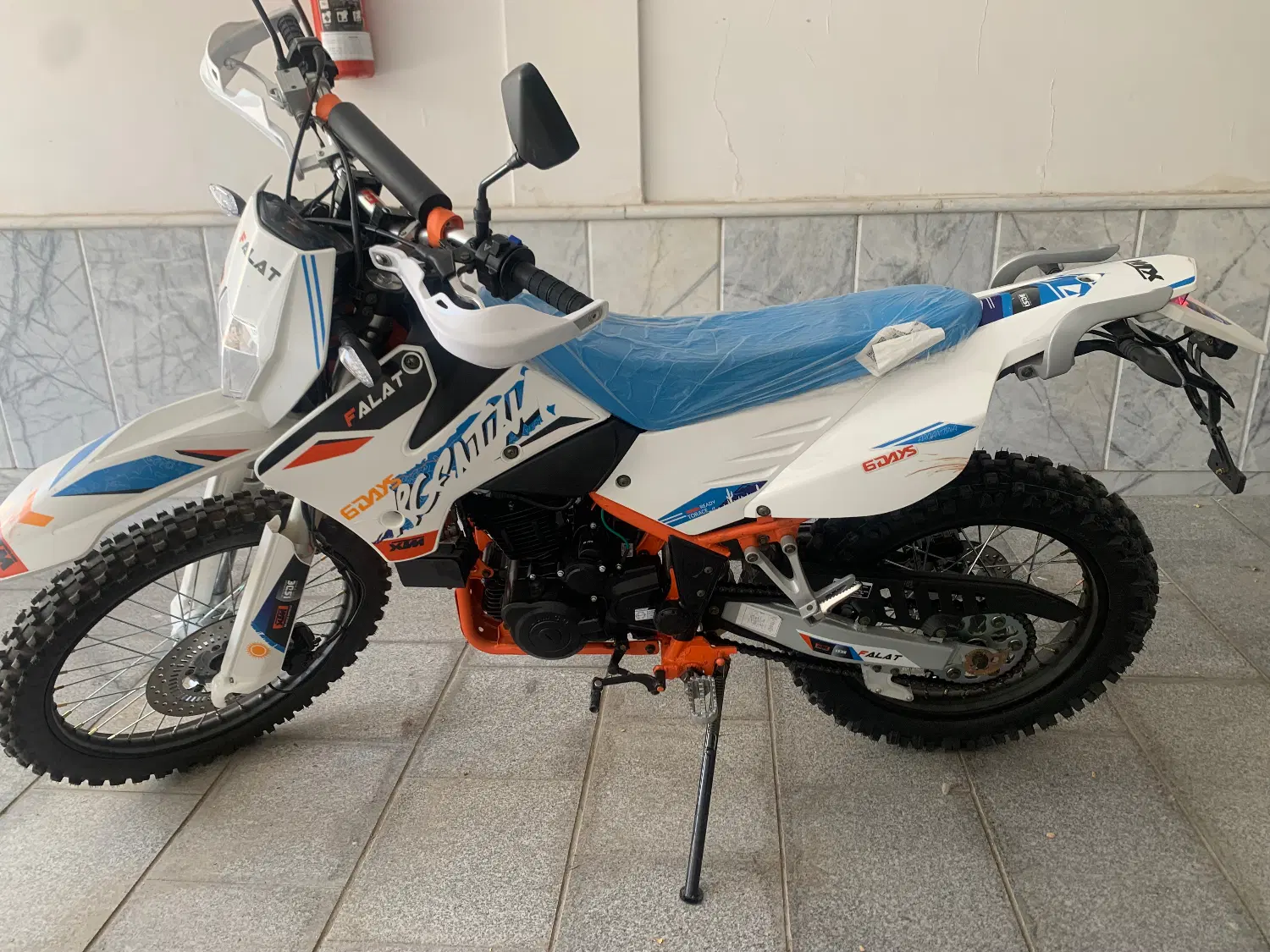 موتور فلات ktm250 خشک|موتورسیکلت|مشهد, کوثر|دیوار