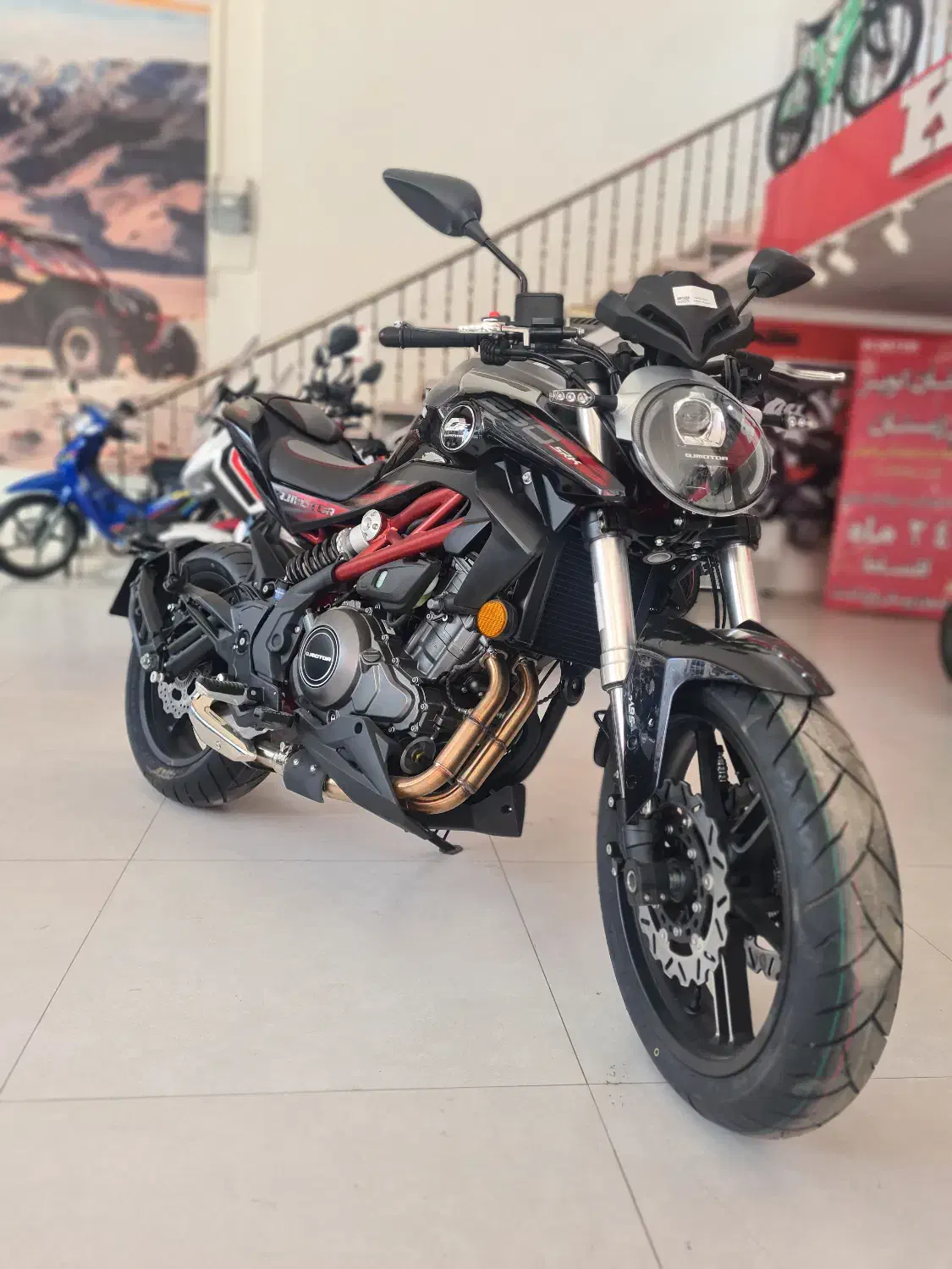 فروش کیوجی 250 جفت سیلندر|موتورسیکلت|رودهن, |دیوار