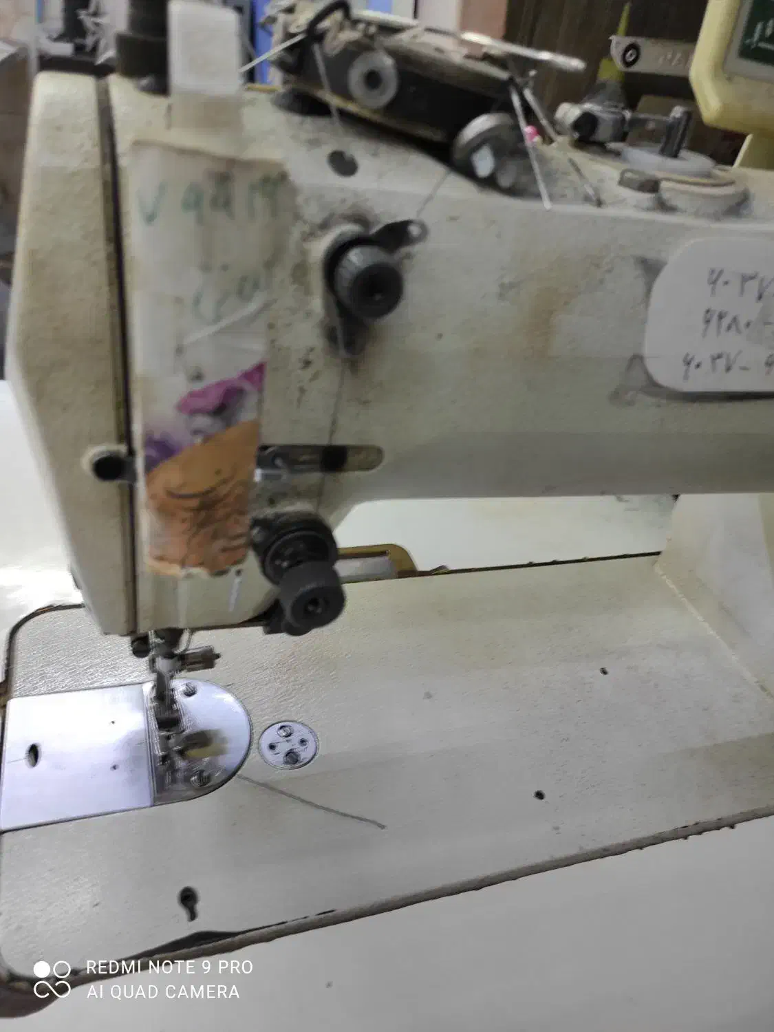 چرخ خیاطی صنعتی کارکرده فروشی|چرخ خیاطی و ریسندگی|رشت, باهنر|دیوار