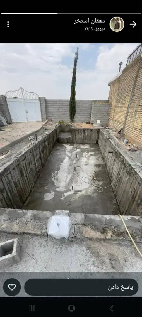 پیمانکاری ساختمان باغ استخر|خدمات پیشه و مهارت|شیراز, شهرک گلها|دیوار