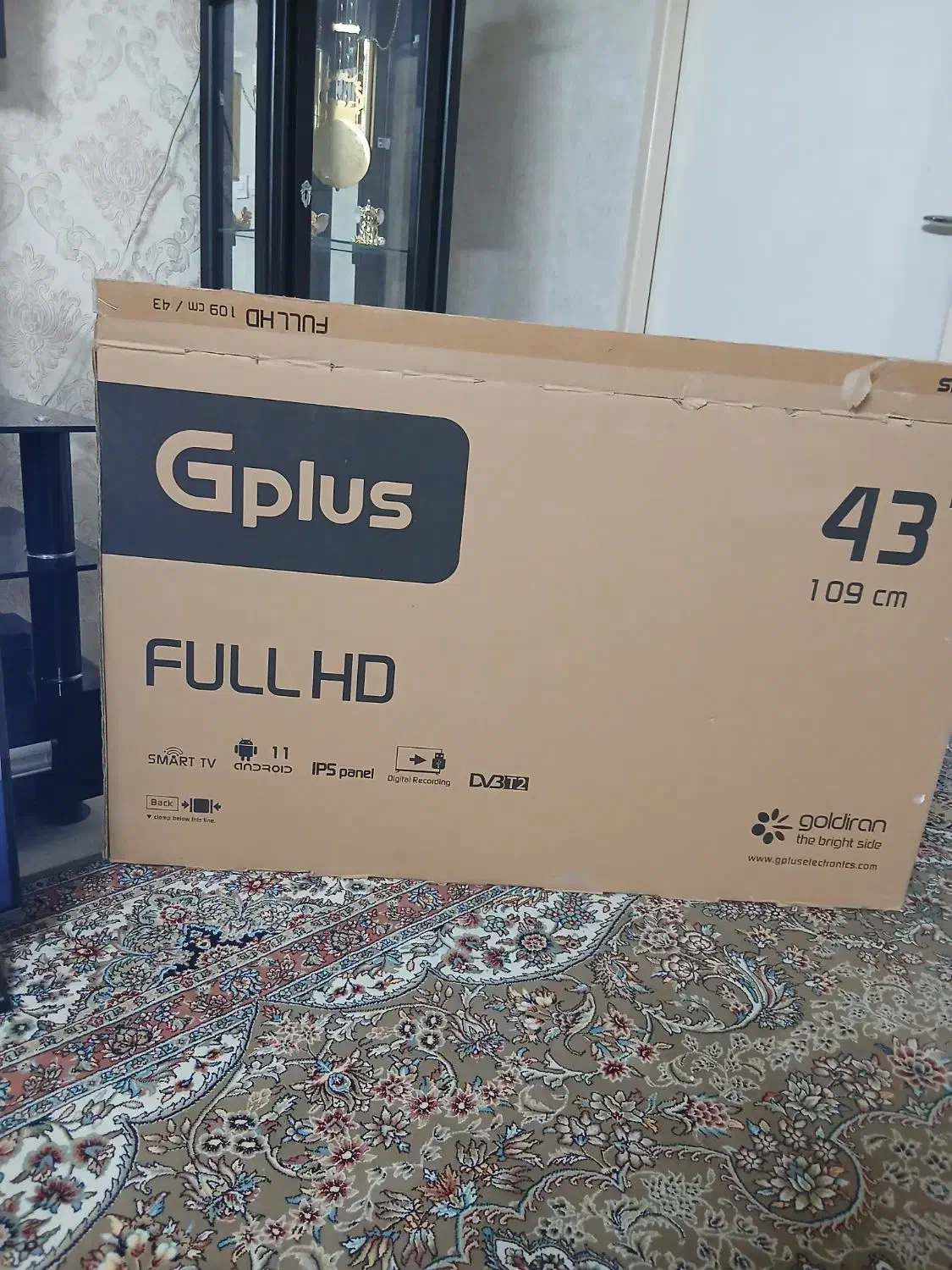تلویزیون جی پلاس gplus 43inch هوشمند|تلویزیون و پروژکتور|تهران, نازی‌آباد|دیوار