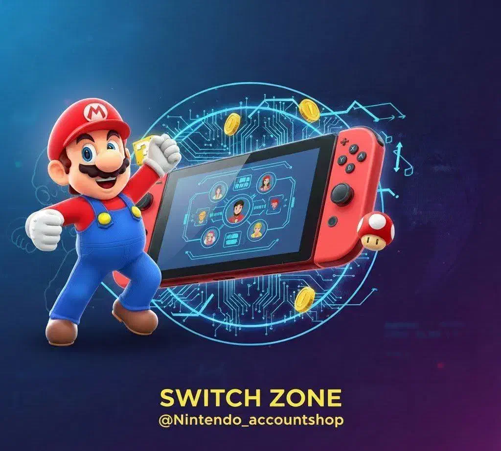 فروش اکانت نینتندو (Nintendo switch)|کنسول، بازی ویدئویی و آنلاین|شیراز, زرهی|دیوار
