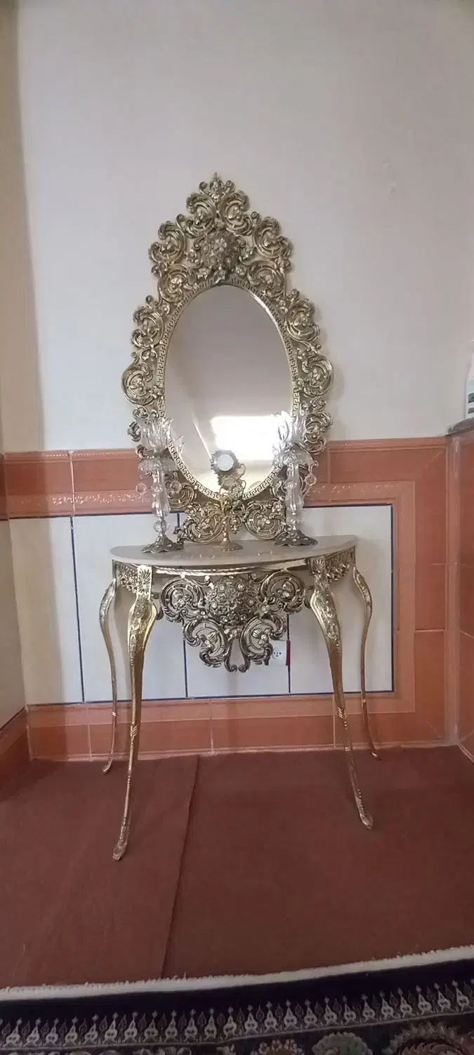 آینه کنسول|بوفه، ویترین، کنسول|کنگاور, |دیوار