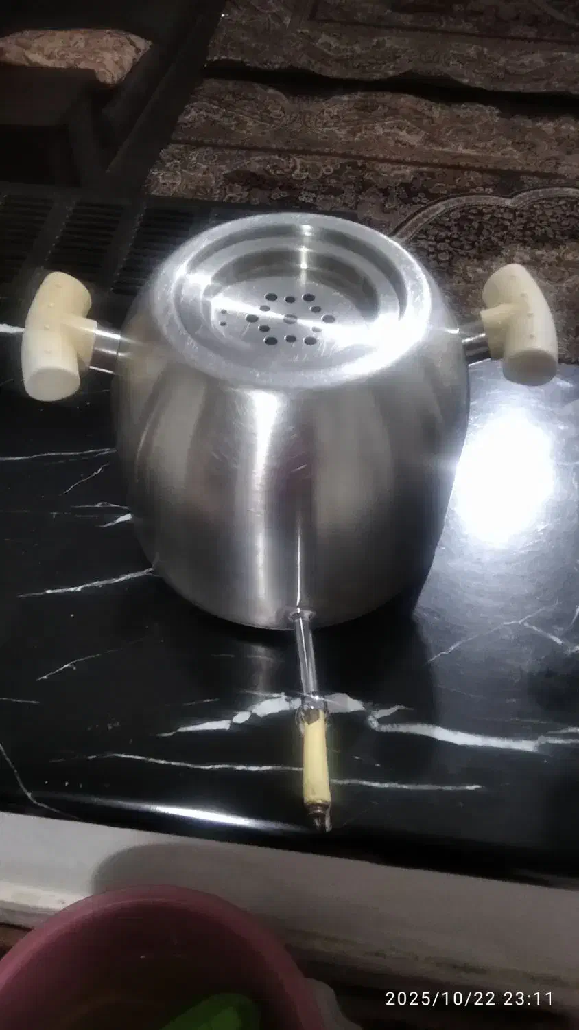 ست3تیکه استیلی برند ماهون.موجوداست شیر پلمپ|قوری، کتری، قهوهساز دستی|مشهد, یوسفیه (شهرک غرب)|دیوار