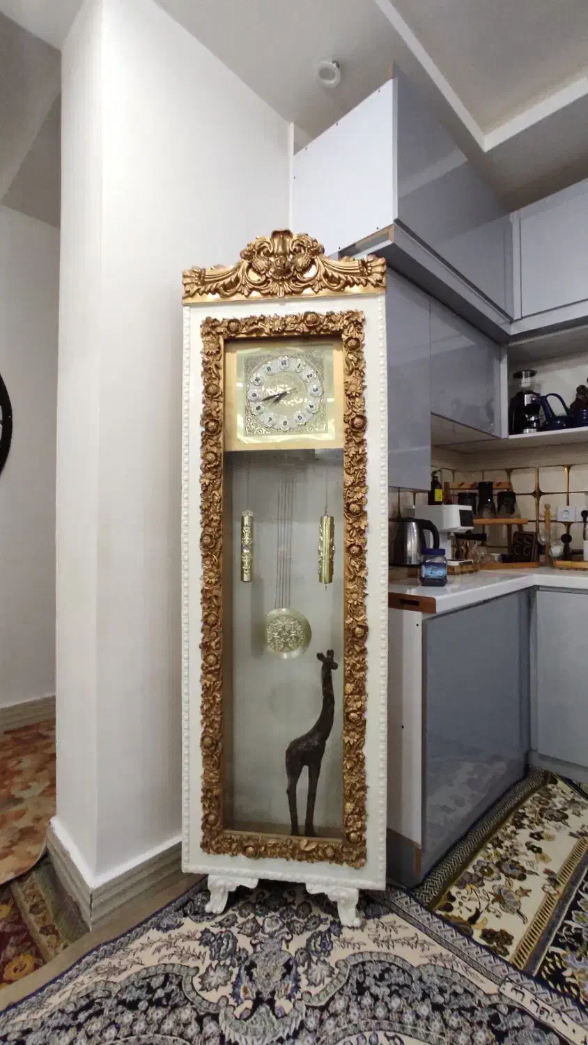 بوفه و ساعت|بوفه، ویترین، کنسول|بندر کنگان, |دیوار