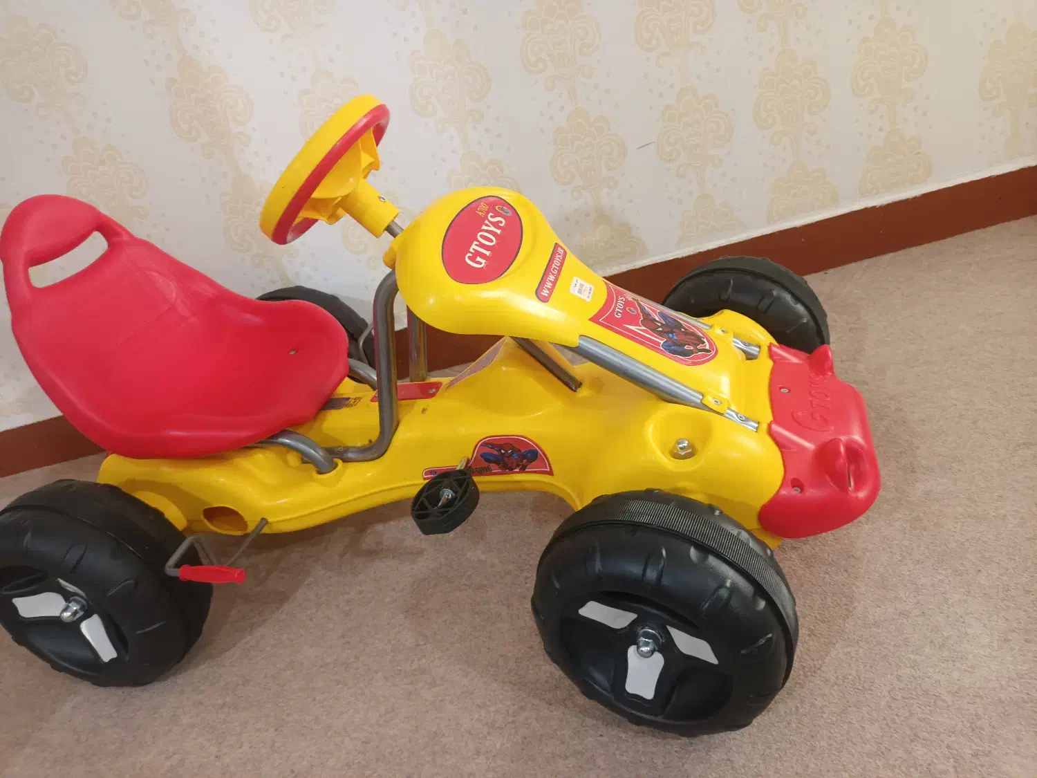 ماشین چهار چرخ رکاب دار|اسباببازی بچه|ایذه, |دیوار