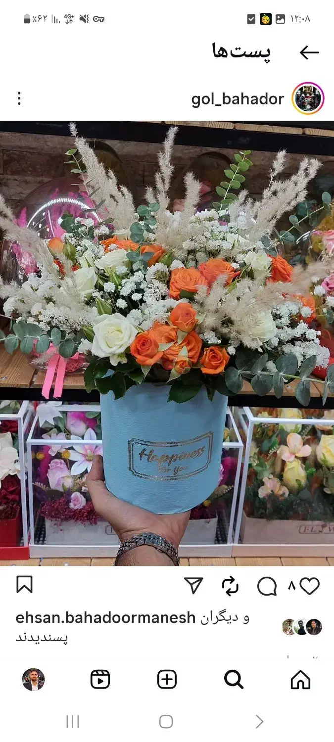 باکس گل و دسته گل با پایین ترین قیمت|گل و گیاه طبیعی|اسلام‌شهر, شهرک مفیدی|دیوار