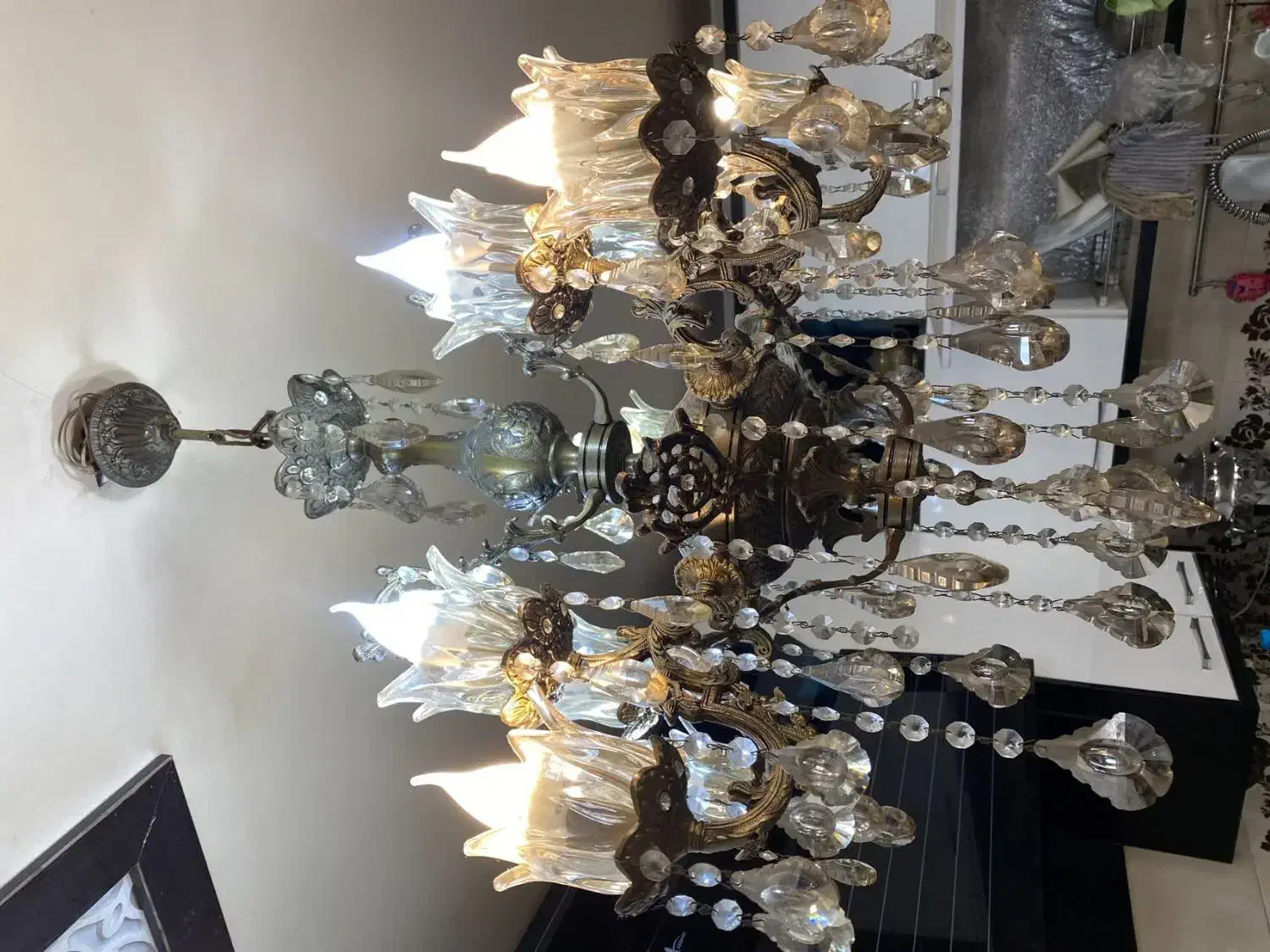 لوستر|لوستر و چراغ آویز|تهران, افسریه شمالی|دیوار