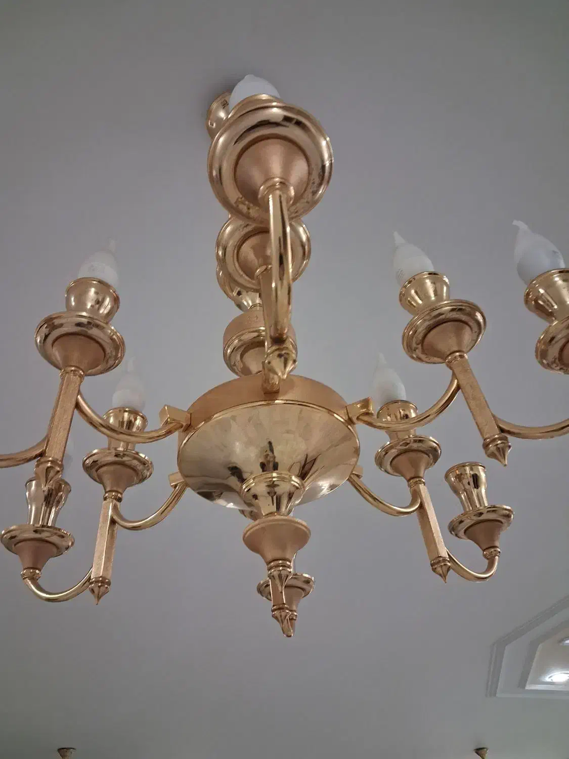 ۳ تا لوستر اب طلا افروز با۳تا دیواری کلا ۲۶ شاخه|لوستر و چراغ آویز|تهران, شهرآرا|دیوار