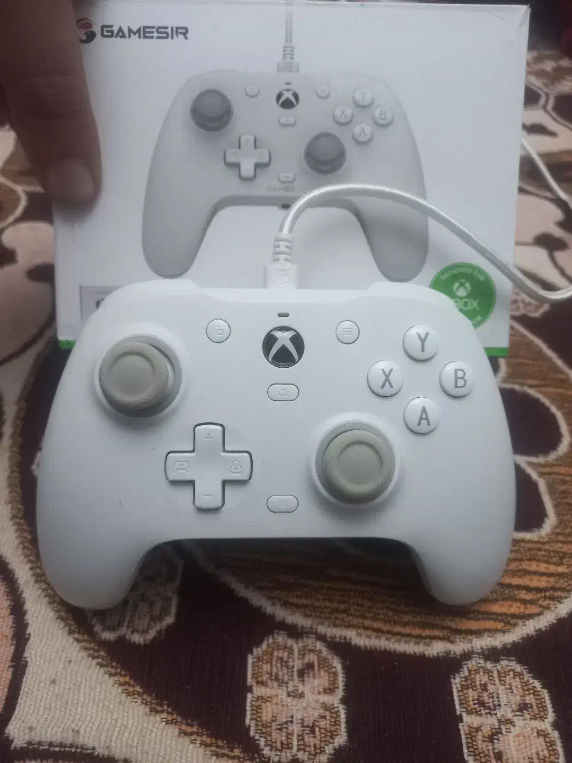 دسته اصلی گیم سیر مدل g7 he سفید|کنسول، بازی ویدئویی و آنلاین|کرج, شهرک مترو|دیوار