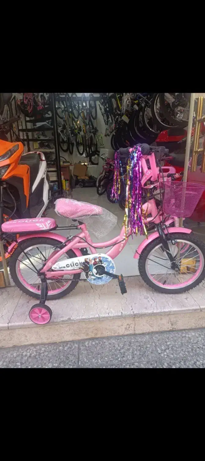 دوچرخه دخترانه سایز16نوع|دوچرخه، اسکیت، اسکوتر|تهران, خاک سفید|دیوار