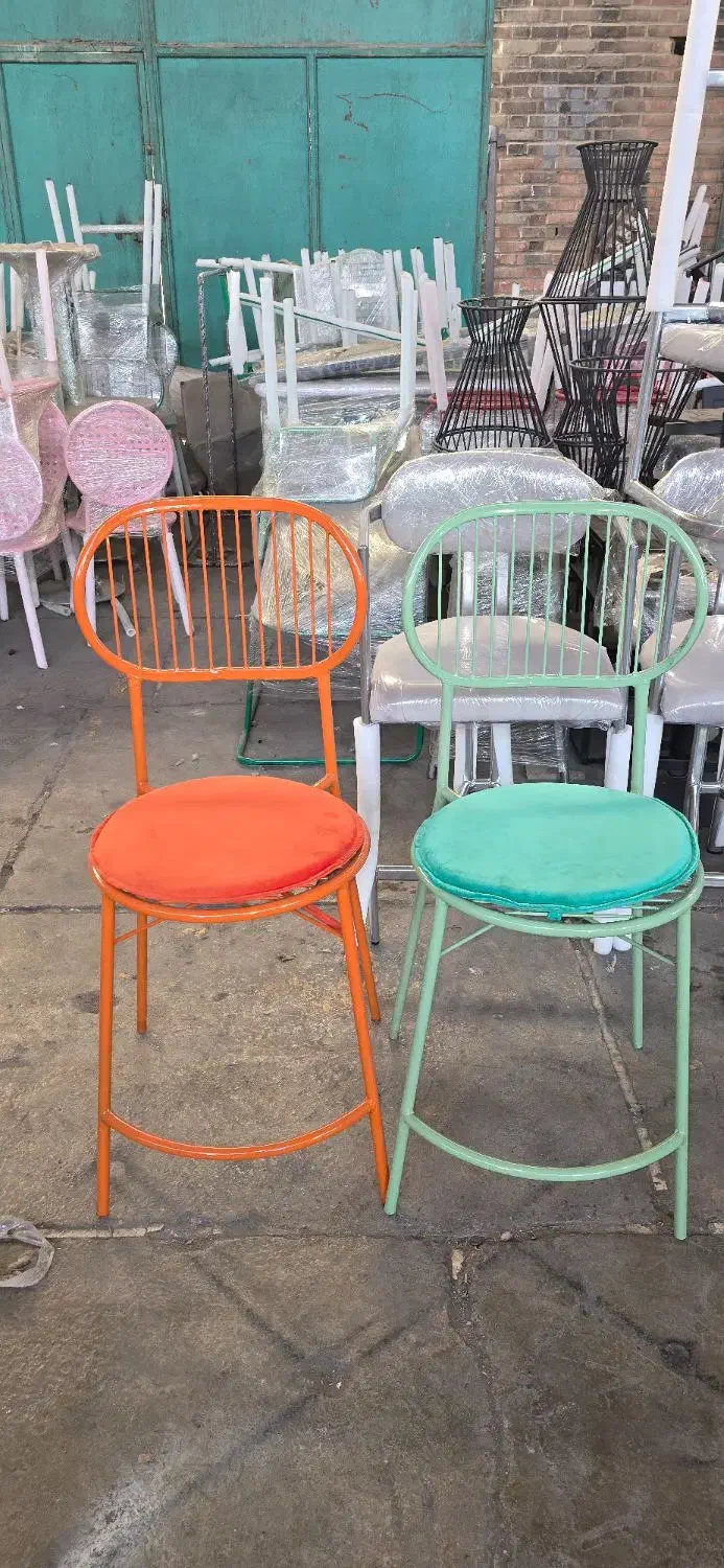 صندلی بار جگرکی اپنی کانتر فستفود منزل جزیره فلزی|میز و صندلی غذاخوری|کلاردشت, |دیوار