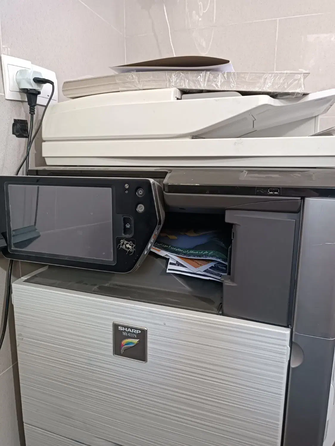 دستگاه فتوکپی رنگی شارپ4111اقساطی|پرینتر، اسکنر، کپی، فکس|اردستان, |دیوار