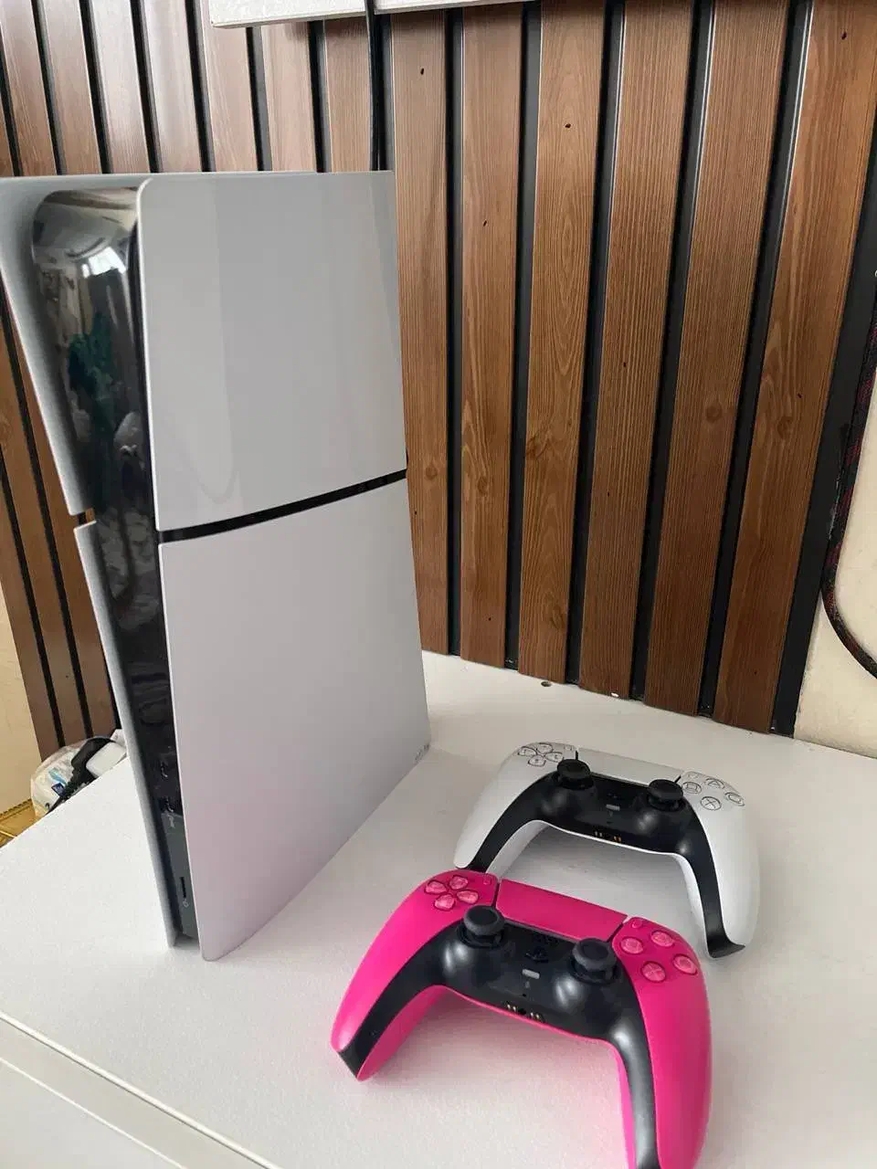 PS5 slim digital+دو دسته|کنسول، بازی ویدئویی و آنلاین|کرج, شاهین‌ویلا|دیوار