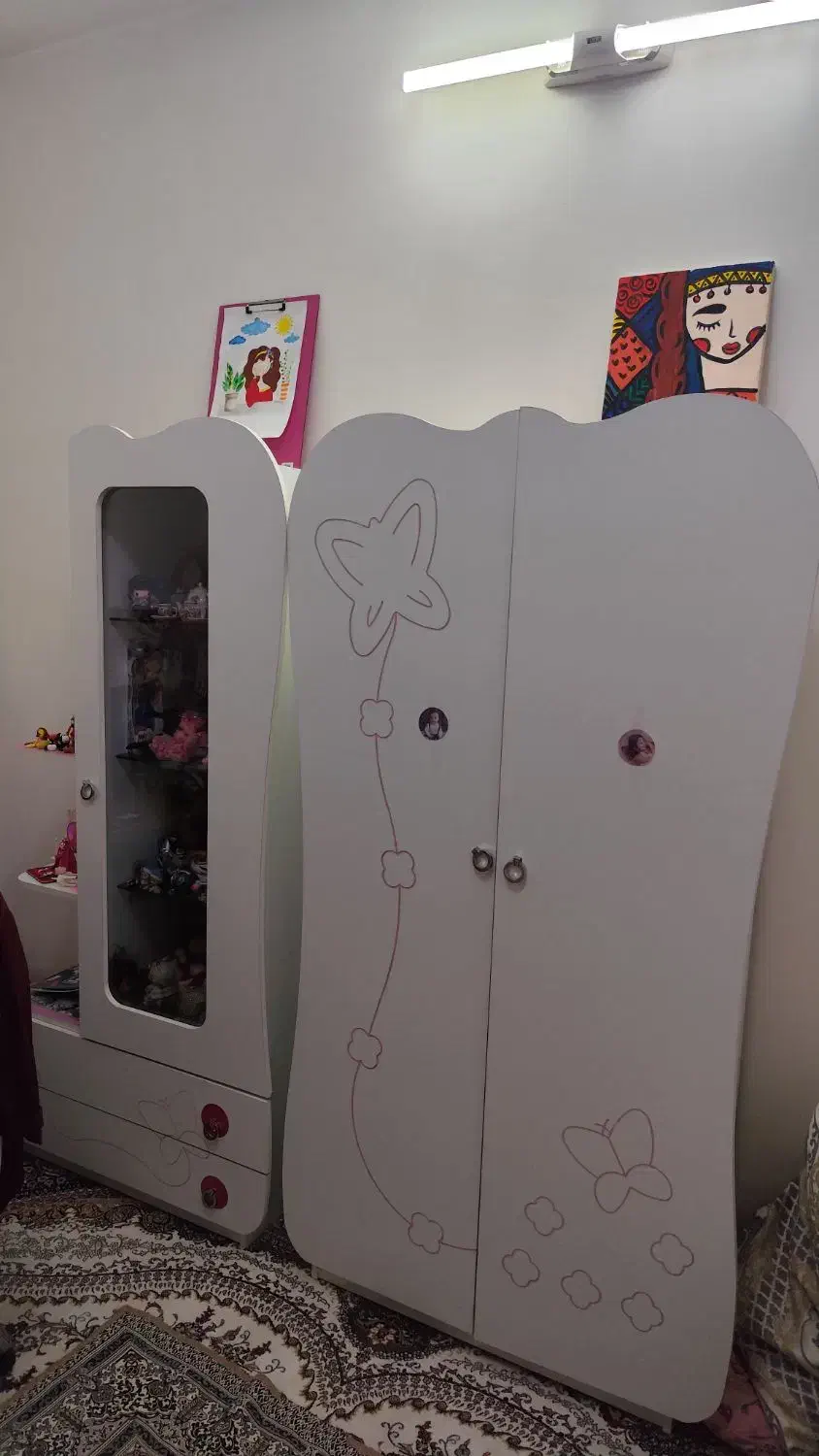 میز آرایش وکمد ، کمد و ویترین کودک ، میز تلویزیون|مبلمان خانگی و میز عسلی|نجفآباد, شیخ بهایی|دیوار