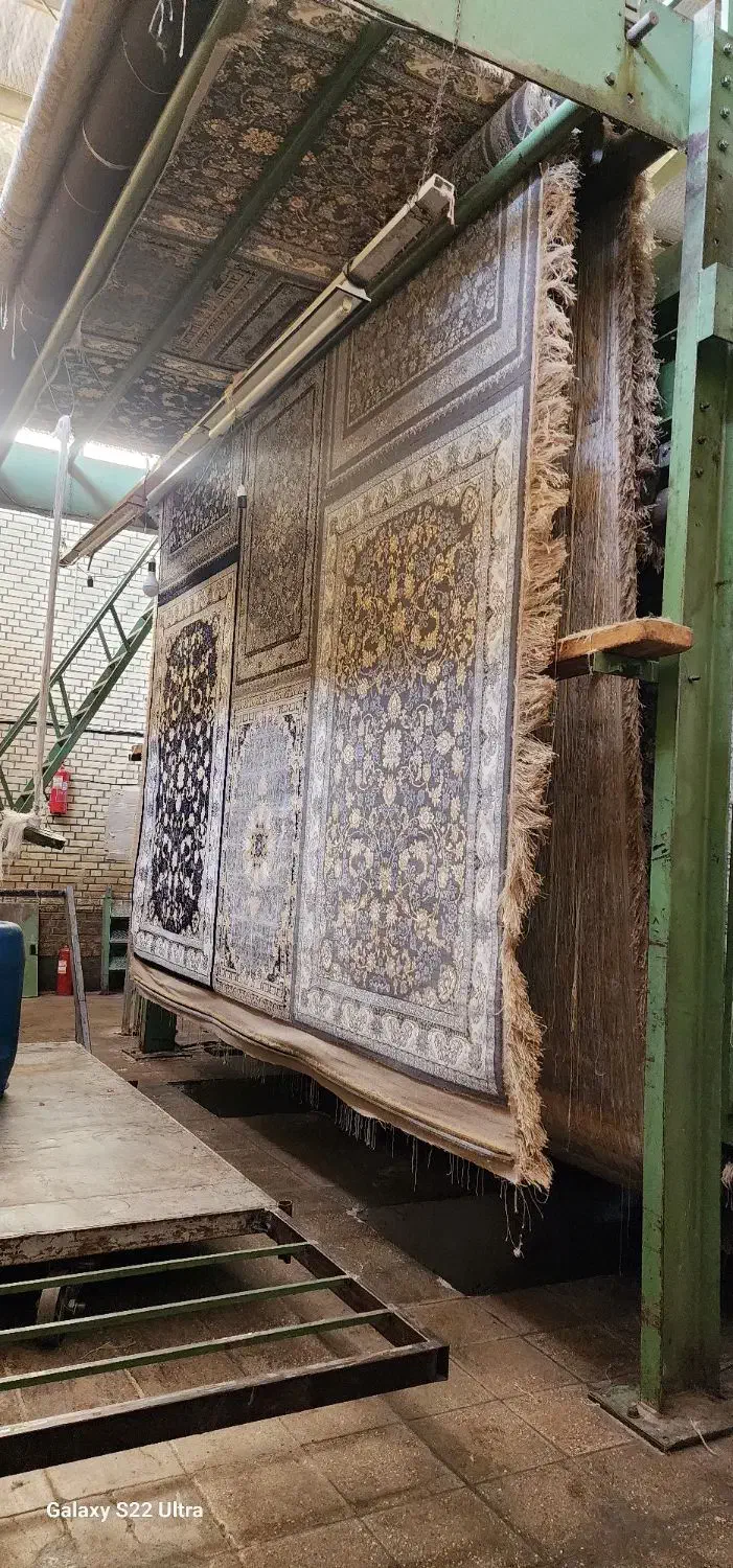 دستگاه بافندگی  فرش ماشینیAsrبا پشت و عرض ۴متر|ماشین‌آلات صنعتی|کاشان, شهرک صنعتی راوند|دیوار