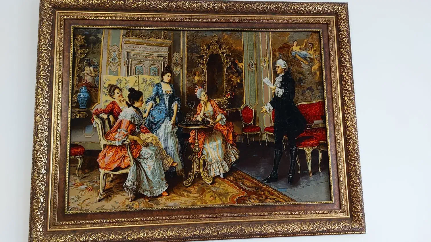 تابلو فرش دستباف شفق تبریز|تابلو فرش|اصفهان, بهارستان|دیوار