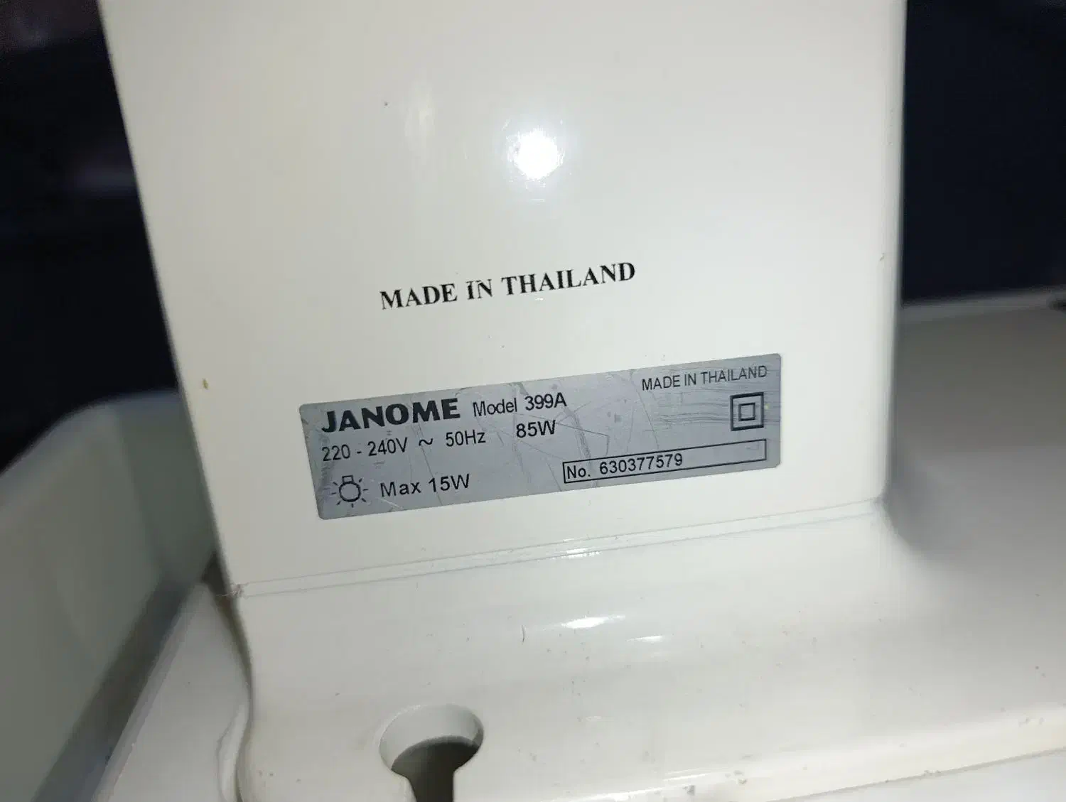 چرخ خیاطی ژانومه 399a|چرخ خیاطی و ریسندگی|مشکیندشت, |دیوار