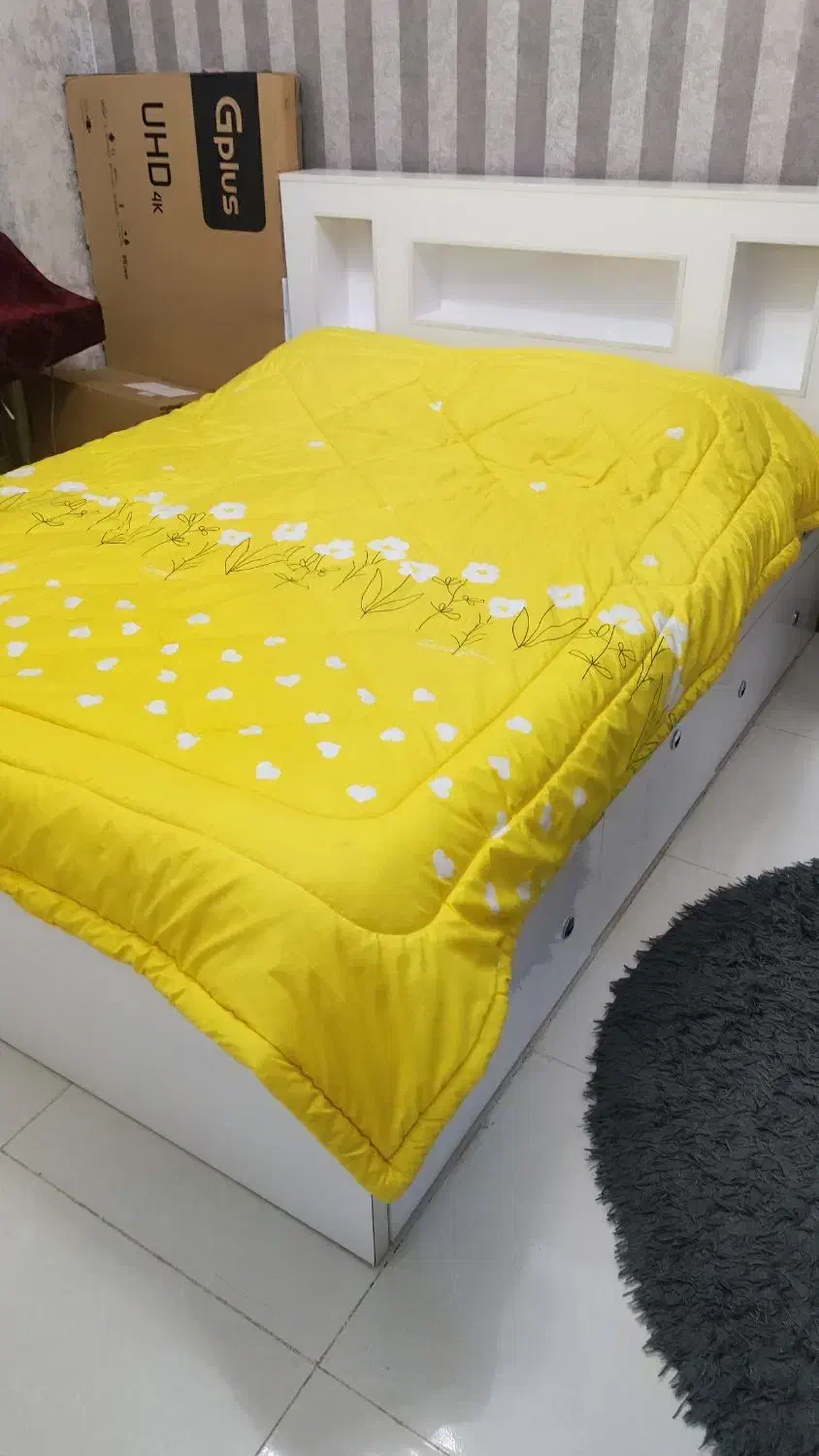 تخت خواب ومیز توالت|تخت و سرویس خواب|احمدآبادمستوفی, |دیوار