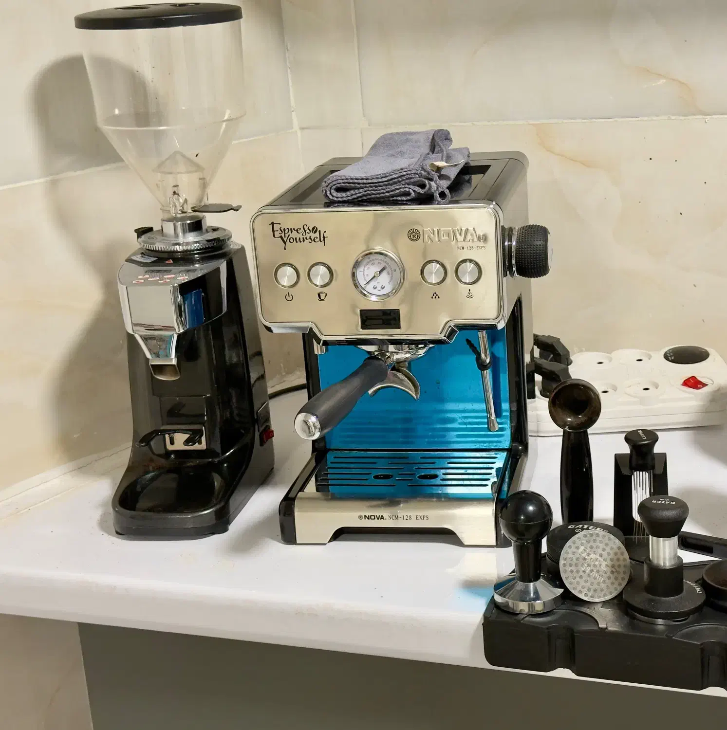 فروش دستگاه اسپرسو و آسیاب|سماور، چایساز، قهوهساز|امیدیه, |دیوار