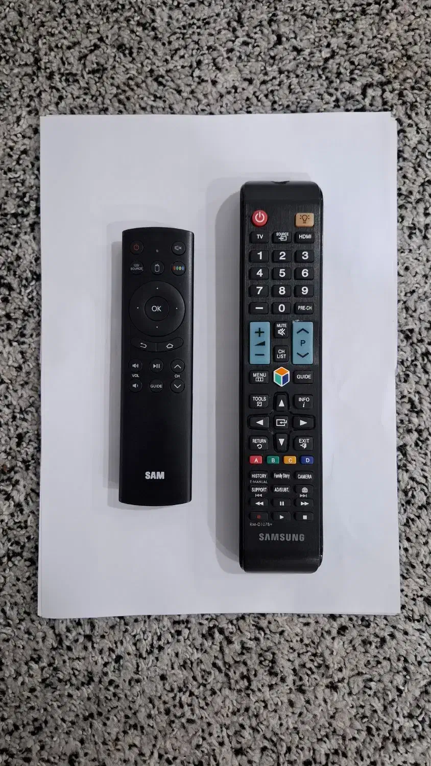کنترول هوشمندریموت دار سام(سامسونگ)|تلویزیون و پروژکتور|اهواز, کوی شایسته|دیوار