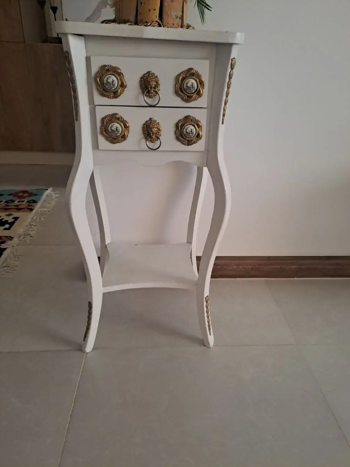 میز تلفن سفید|میز تلفن|قزوین, |دیوار