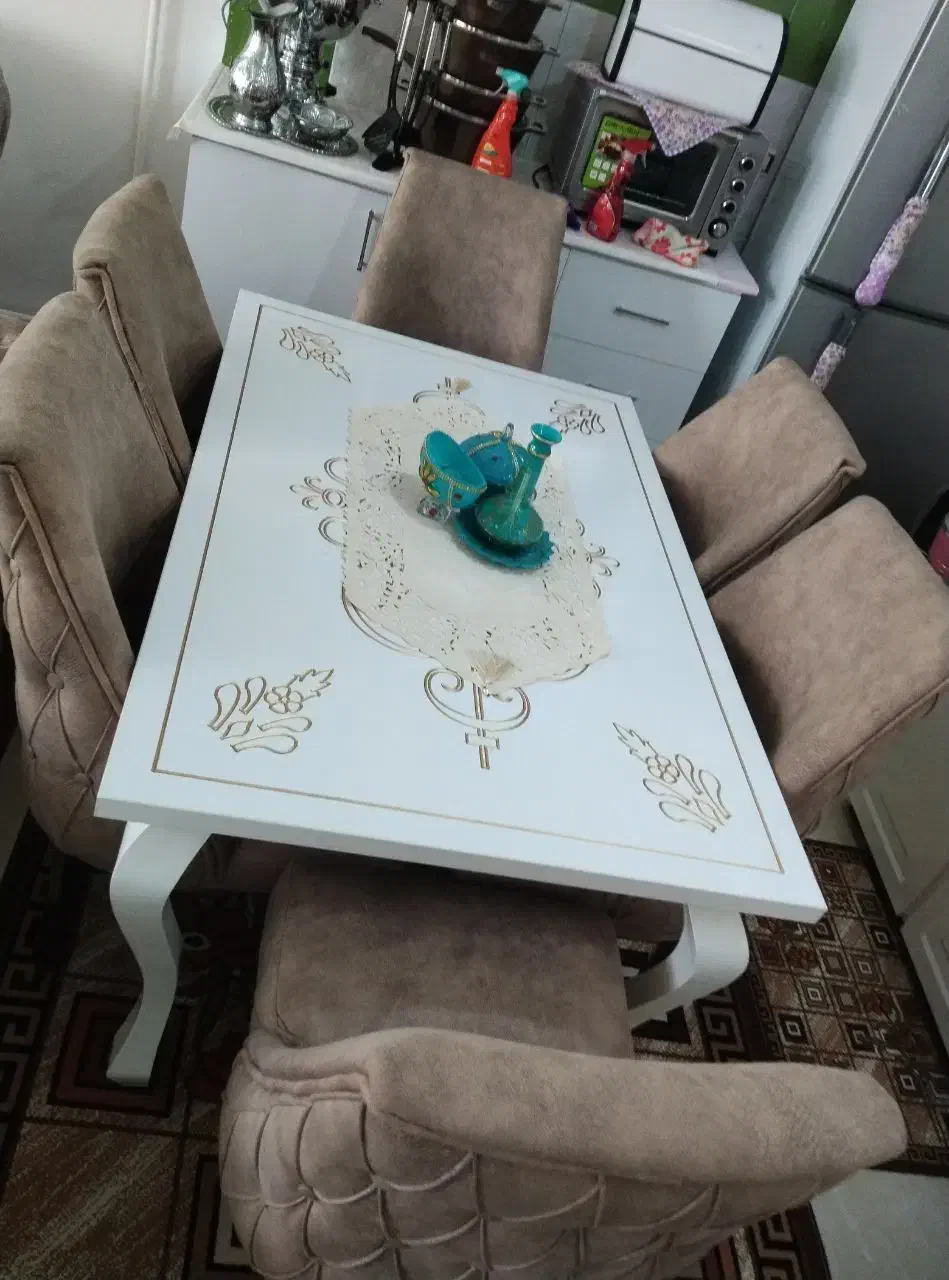 میز غذاخوری|میز و صندلی غذاخوری|محمدبار, |دیوار