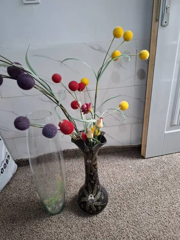 گلدان|گل مصنوعی|مرودشت, ابوذر شمالی‎|دیوار