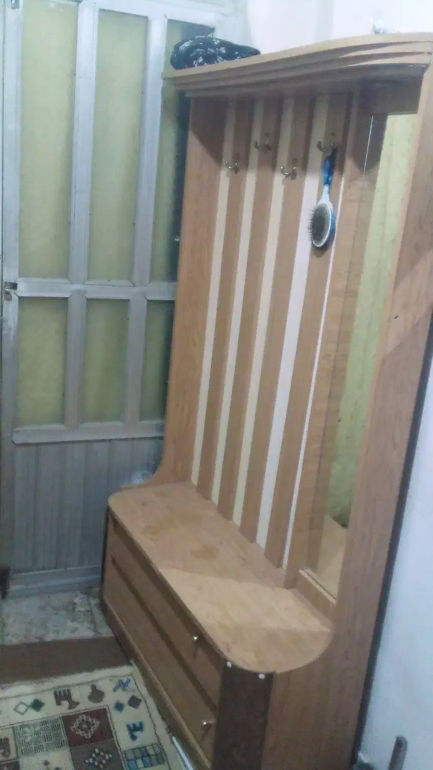 سلام هم جاکفشی وهم جالباسی هستش|جاکفشی، کمد، دراور|قوچان, |دیوار