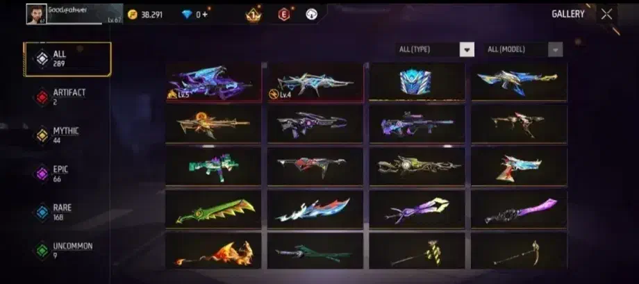 اکانت طاق فری فایر|کنسول، بازی ویدئویی و آنلاین|شیراز, درکی|دیوار