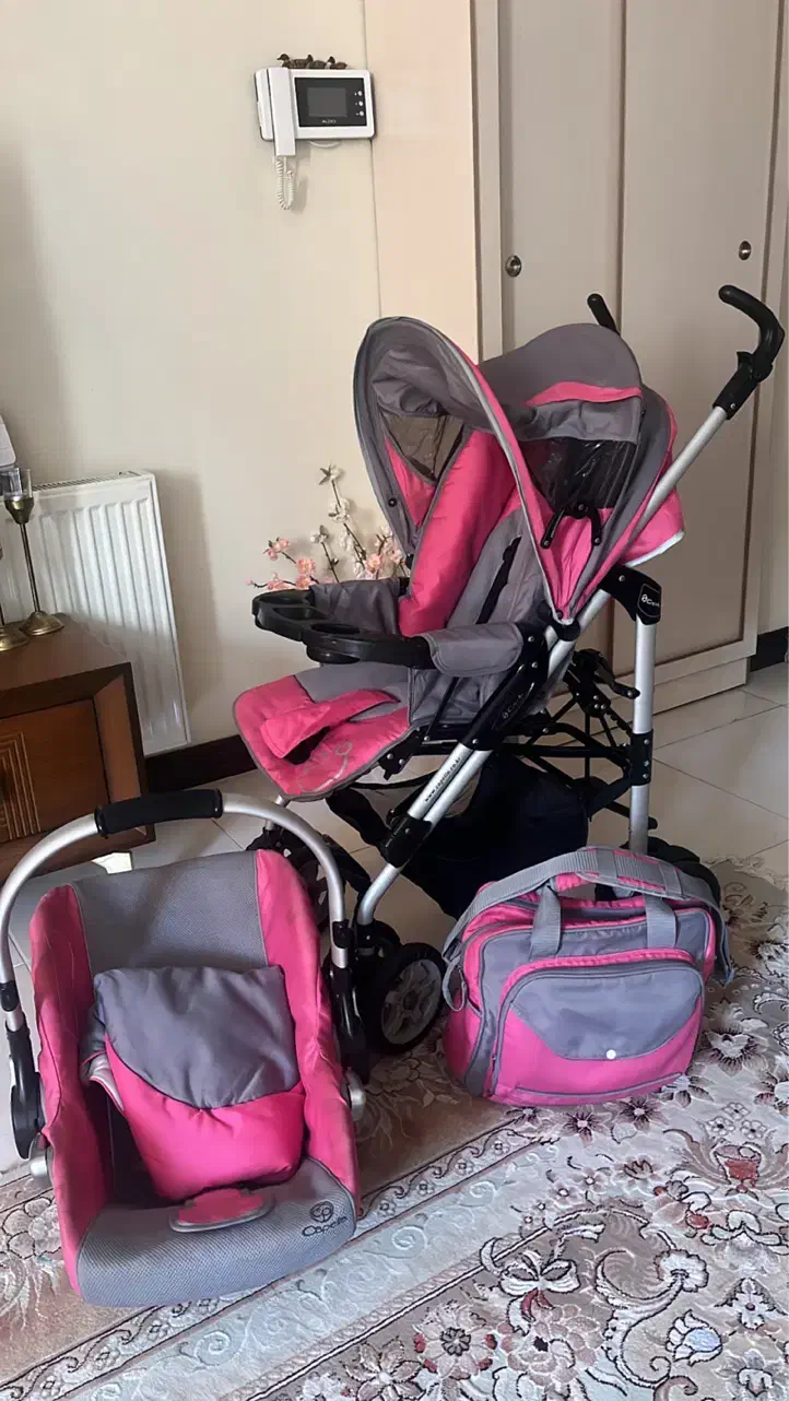 فروش سرویس کالسکه|کالسکه و لوازم جانبی|پرند, فاز ۴|دیوار