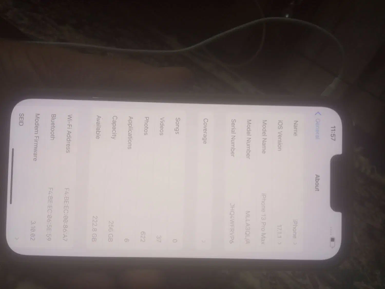 اپل iPhone 13 Pro Max با حافظهٔ ۲۵۶ گیگابایت|موبایل|ایذه, |دیوار