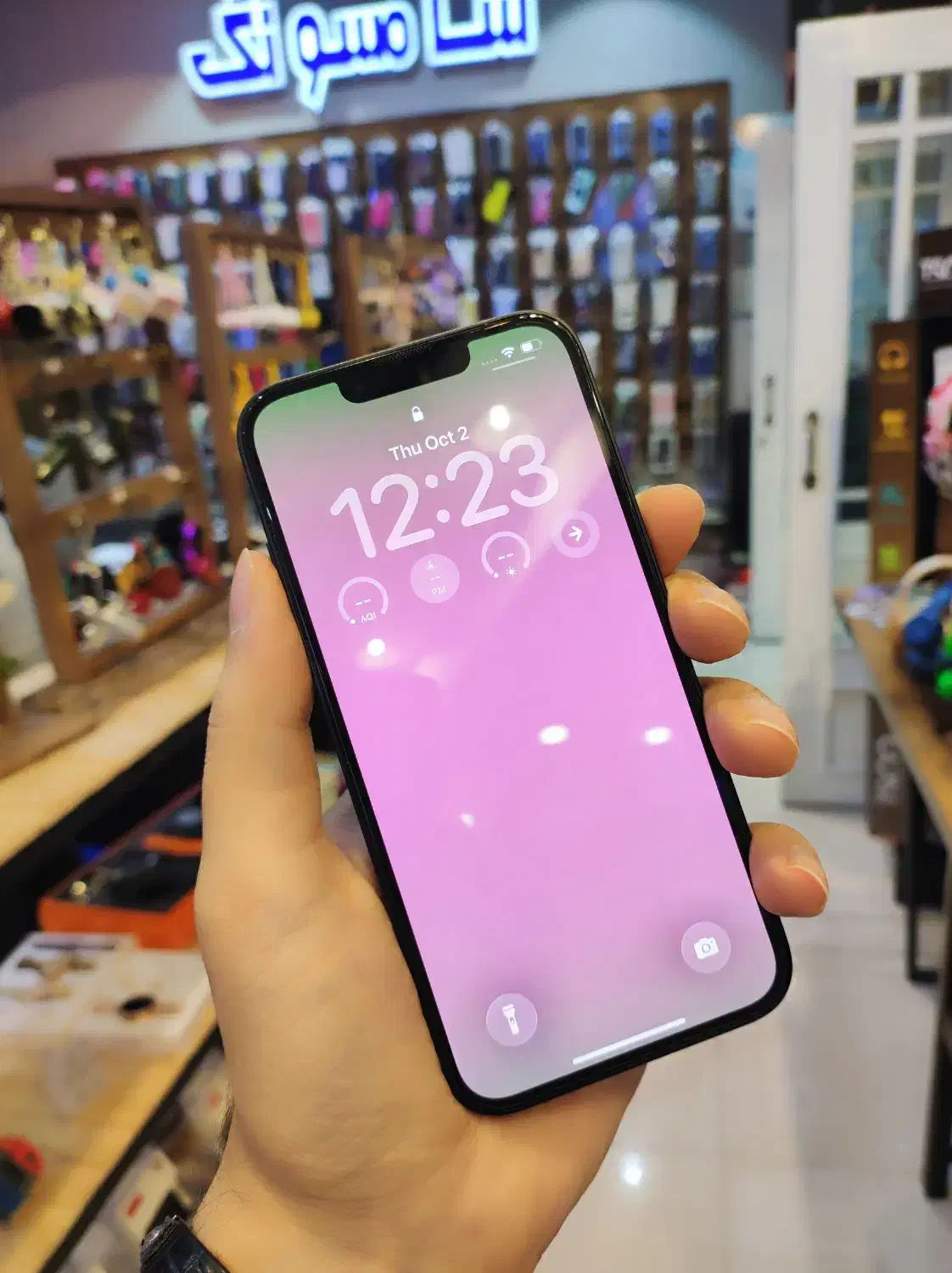 iphone 14 نرمال باتری ۱۰۰ دو سیم  ریجستر شده|موبایل|مشهد, کوثر|دیوار