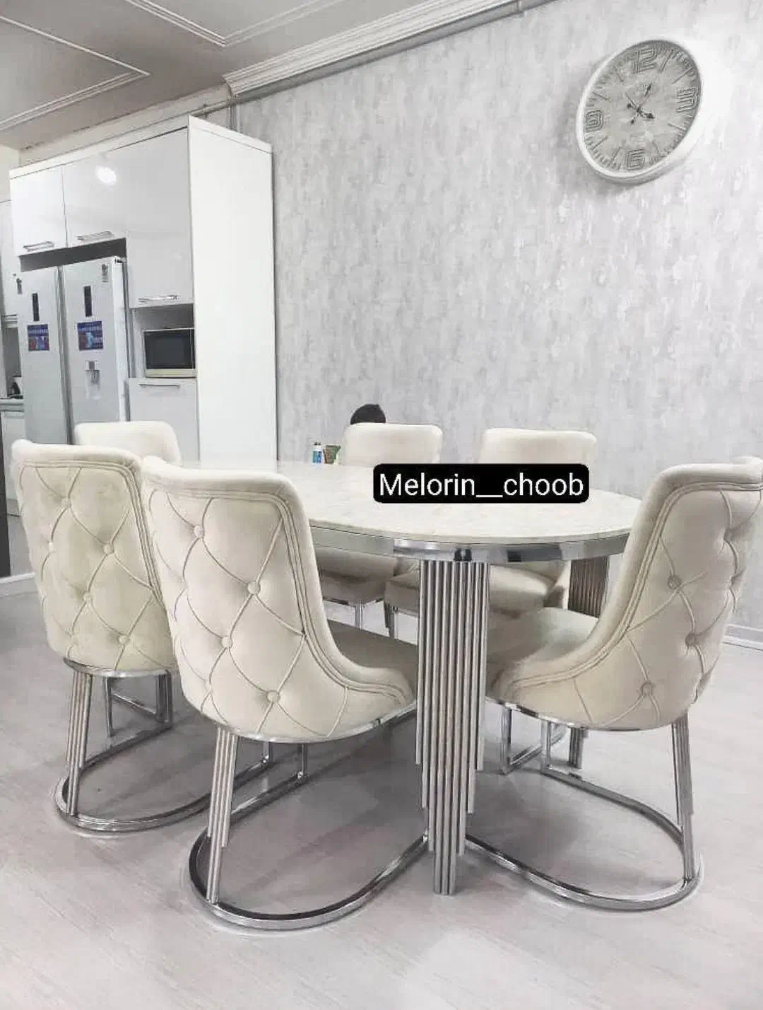 میز نهار خوری چستر پیانویی|میز و صندلی غذاخوری|تهران, نعمتآباد|دیوار