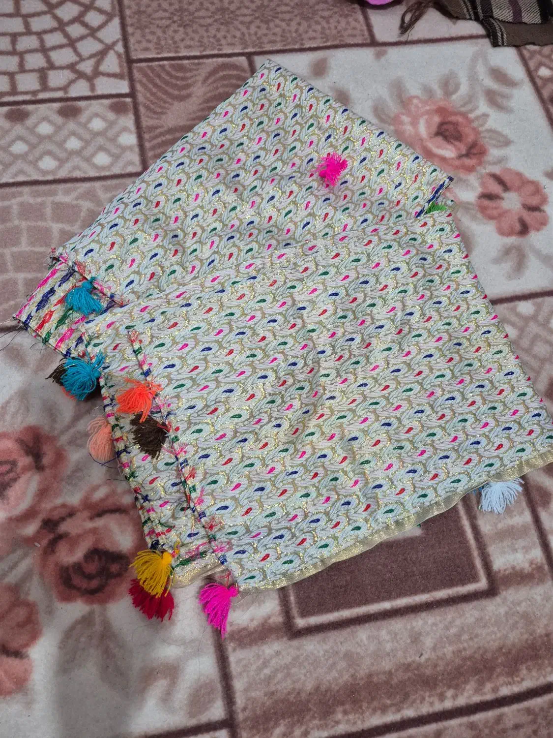 دو عدد دستمال رقص زیبا|صنایع دستی و سایر لوازم تزئینی|مرودشت, ژیان|دیوار